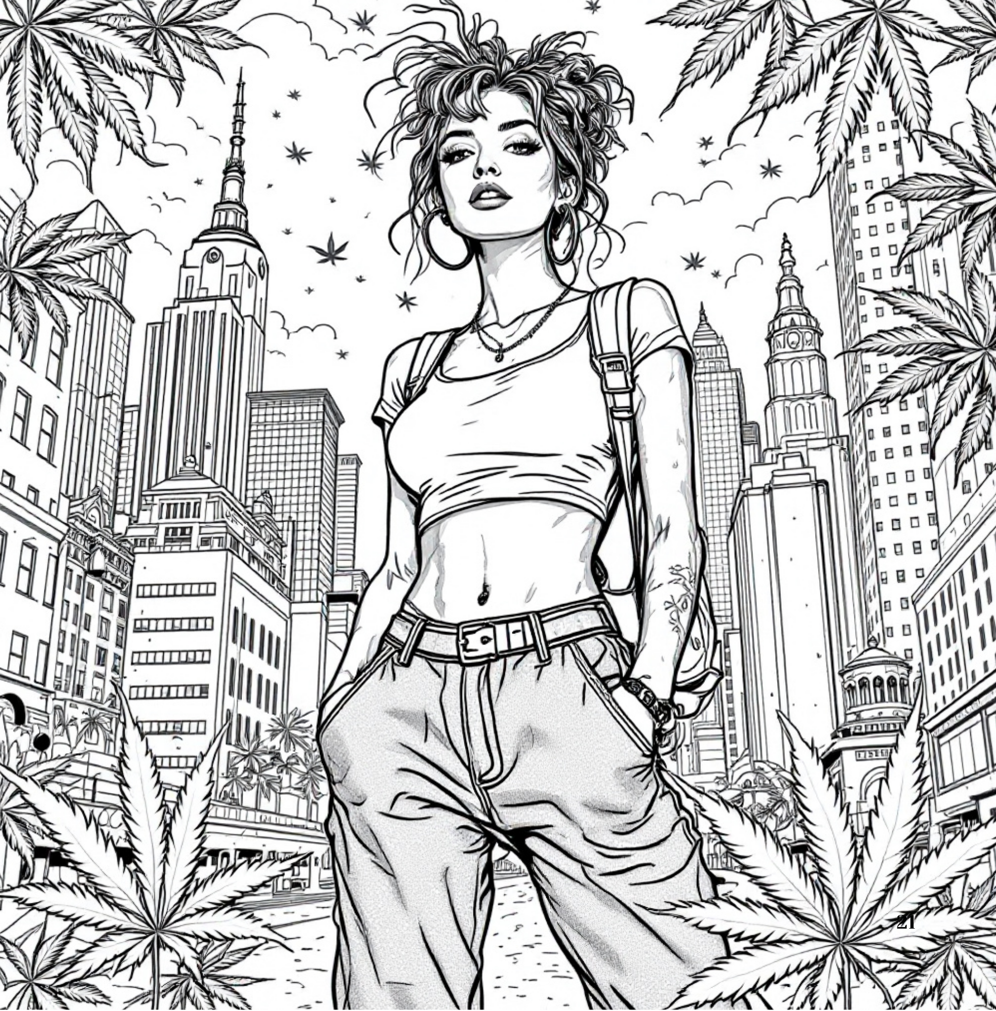 Chic Gardeners Coloring Book (PDF) Download