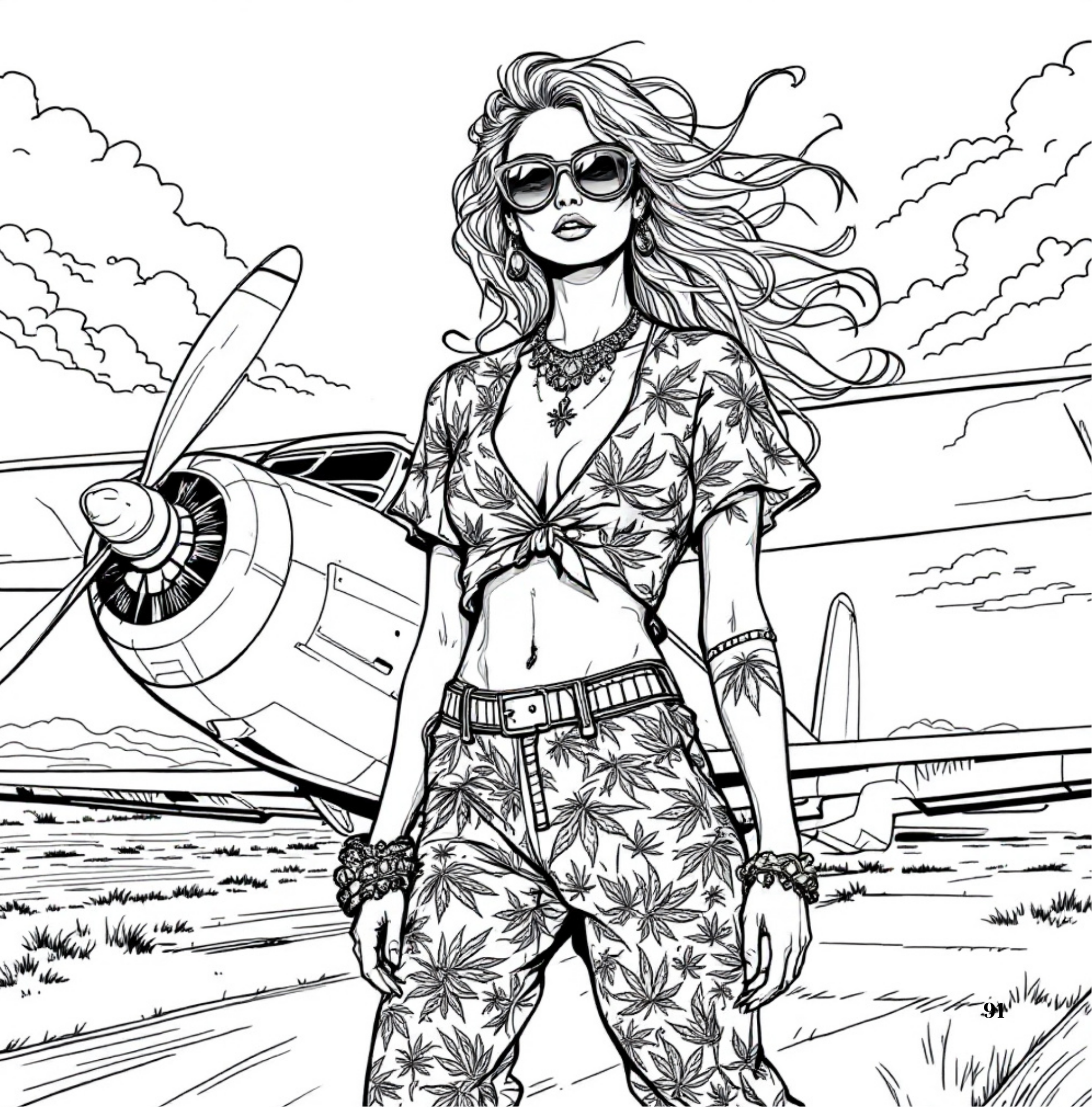 Chic Gardeners Coloring Book (PDF) Download