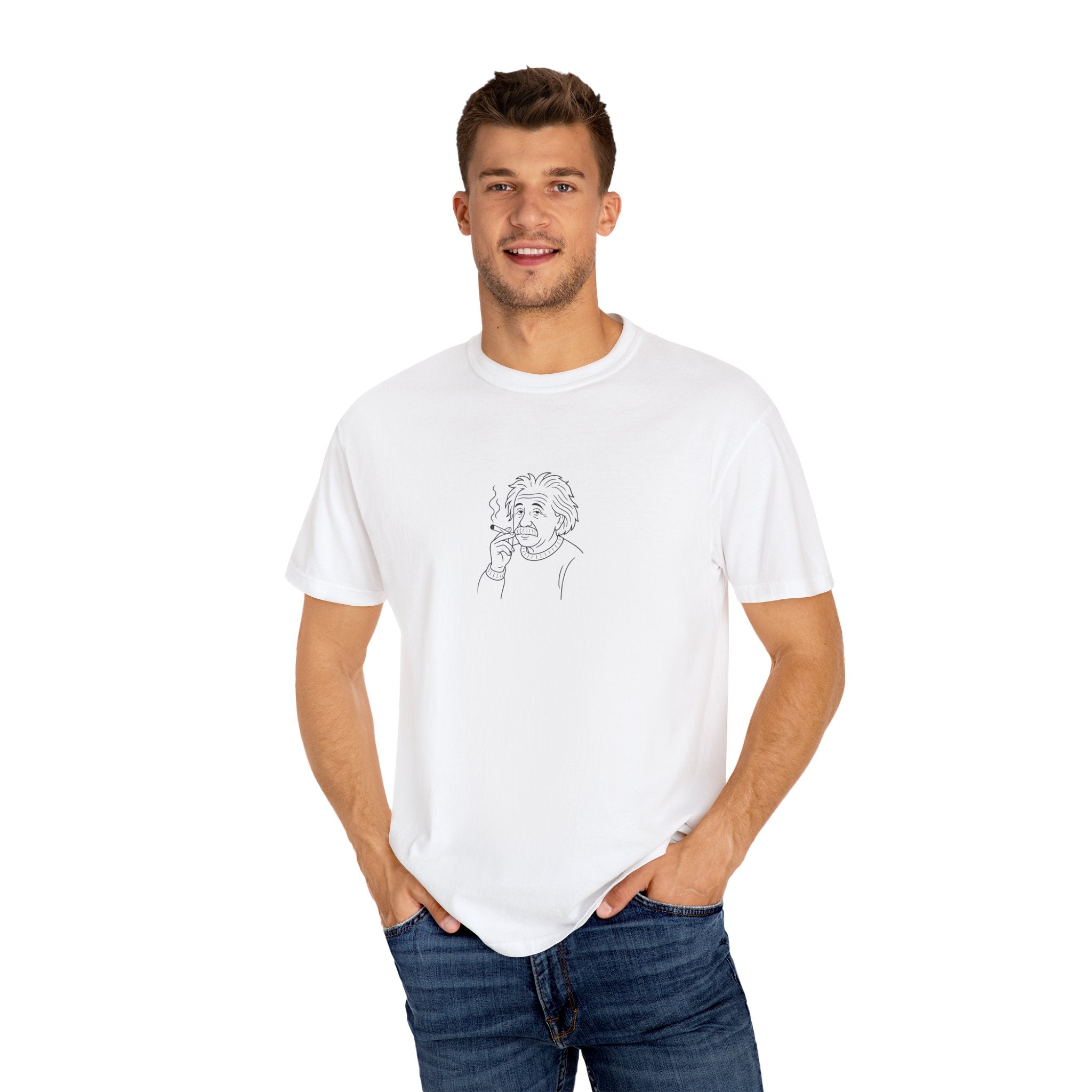 Einstein Smoking Unisex T-shirt