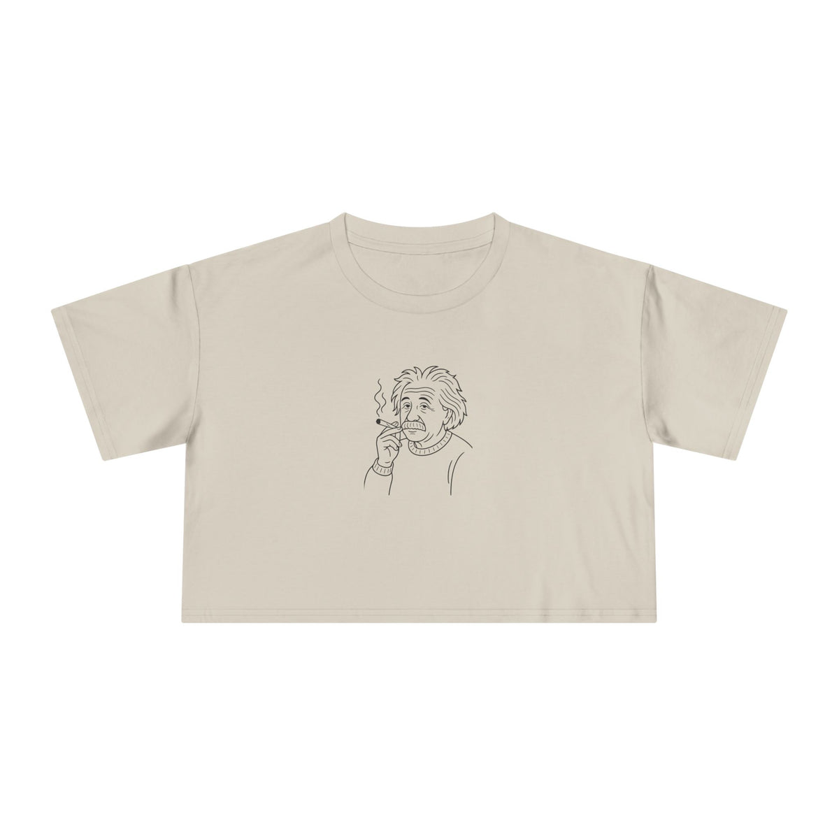 Einstein High Society Crop Tee
