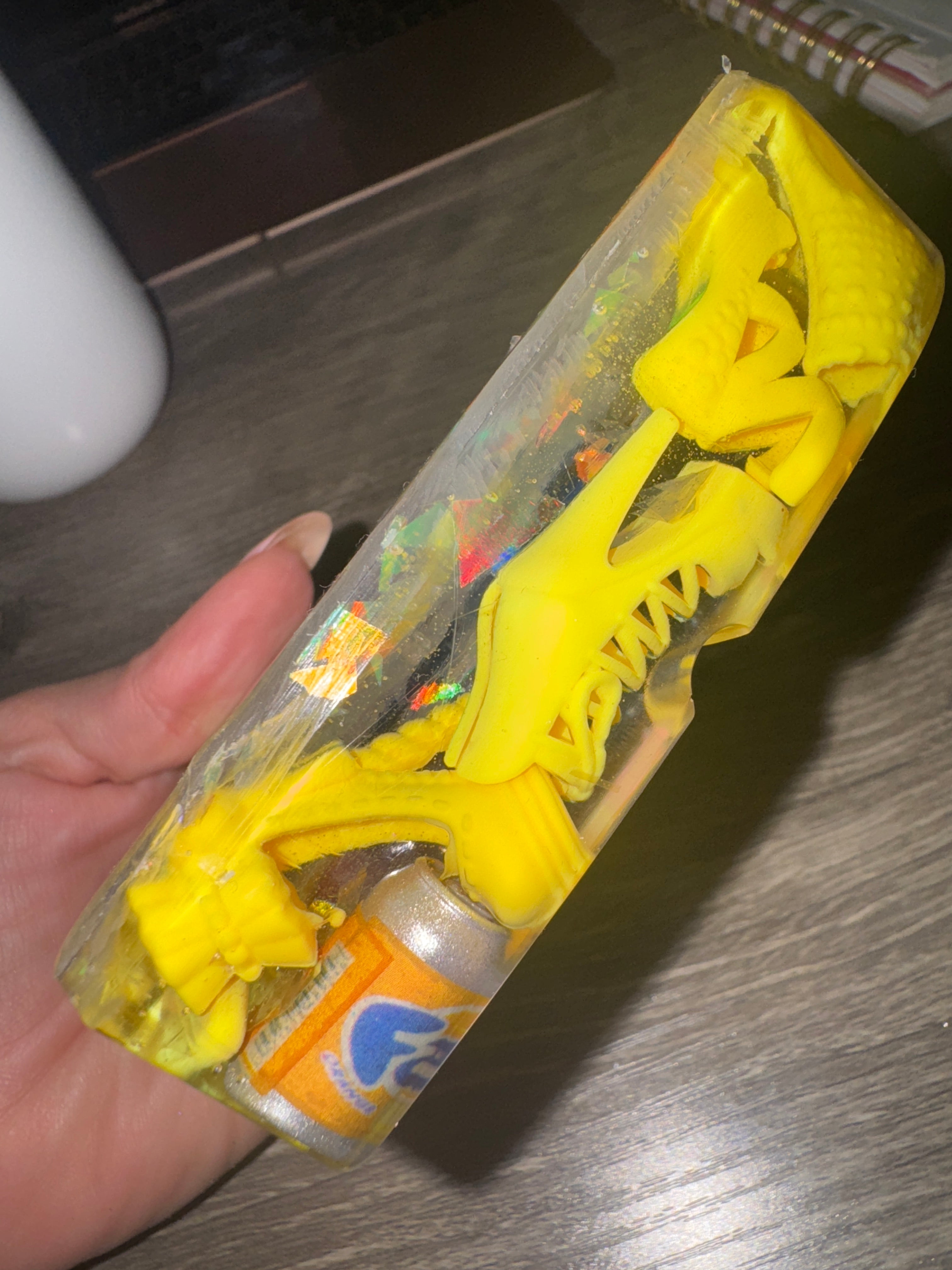 Yellow Heart heels Ashtray