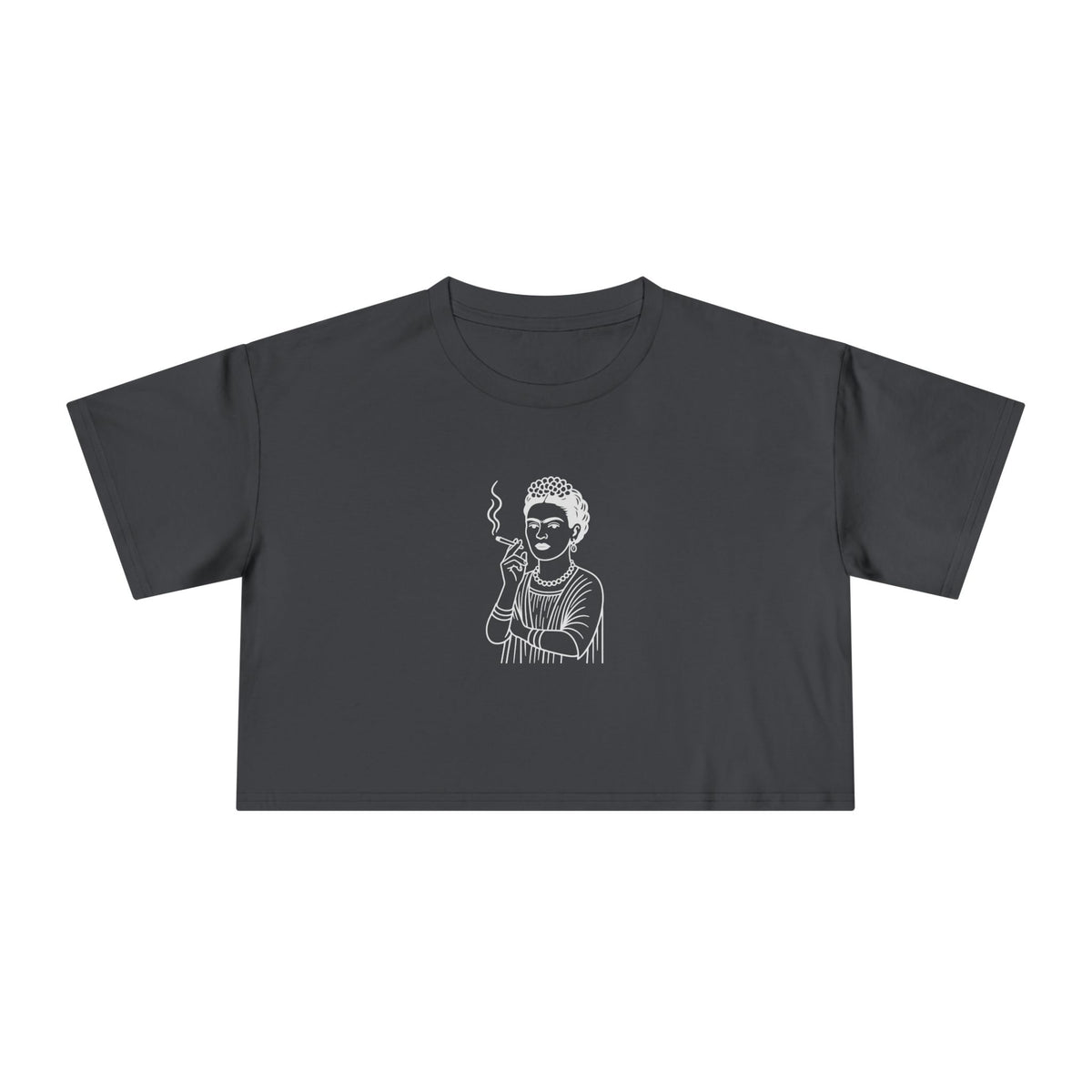 Frida High Society Crop Tee