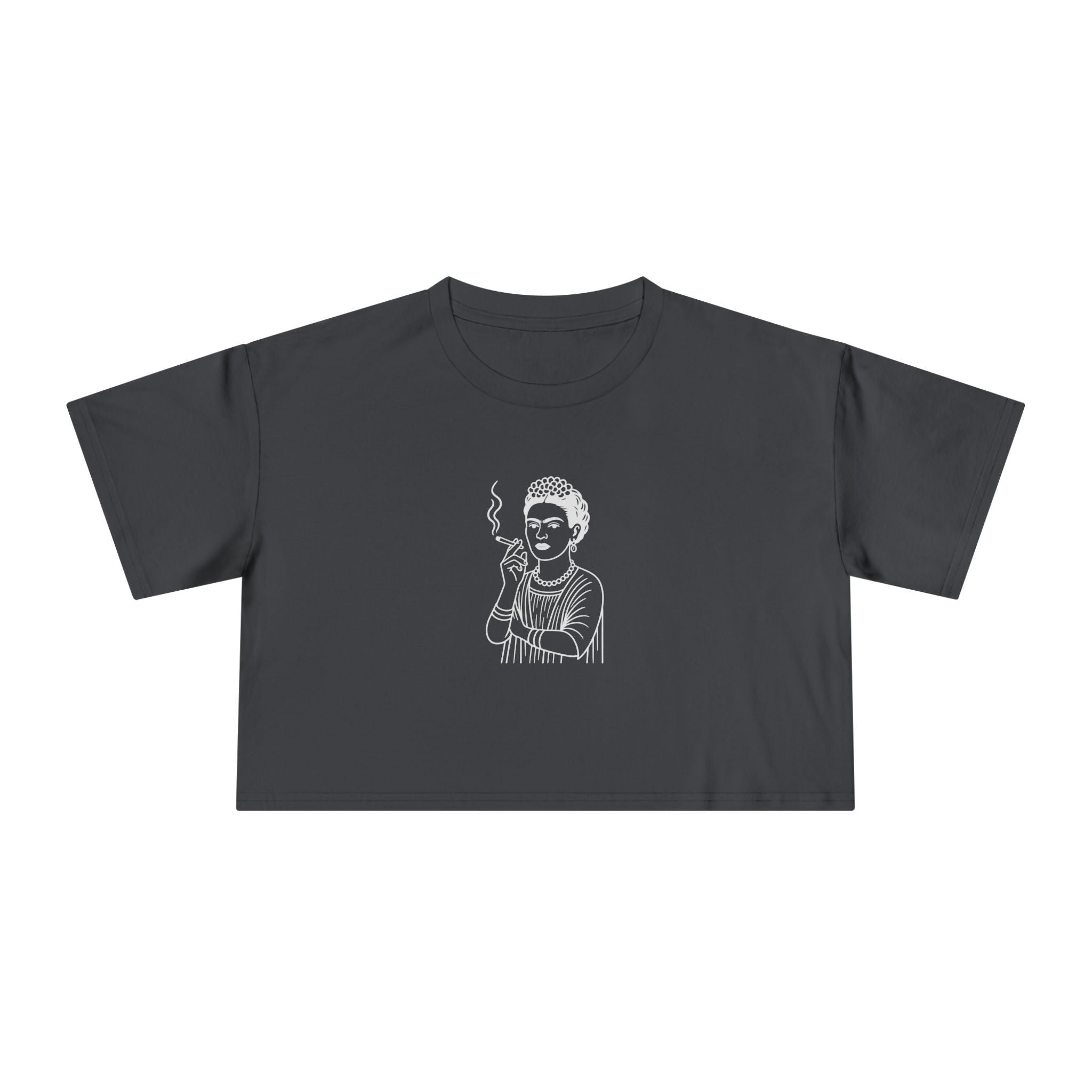 Blunt Frida - Iconic, Ironic and Lit - Women's Crop Tee