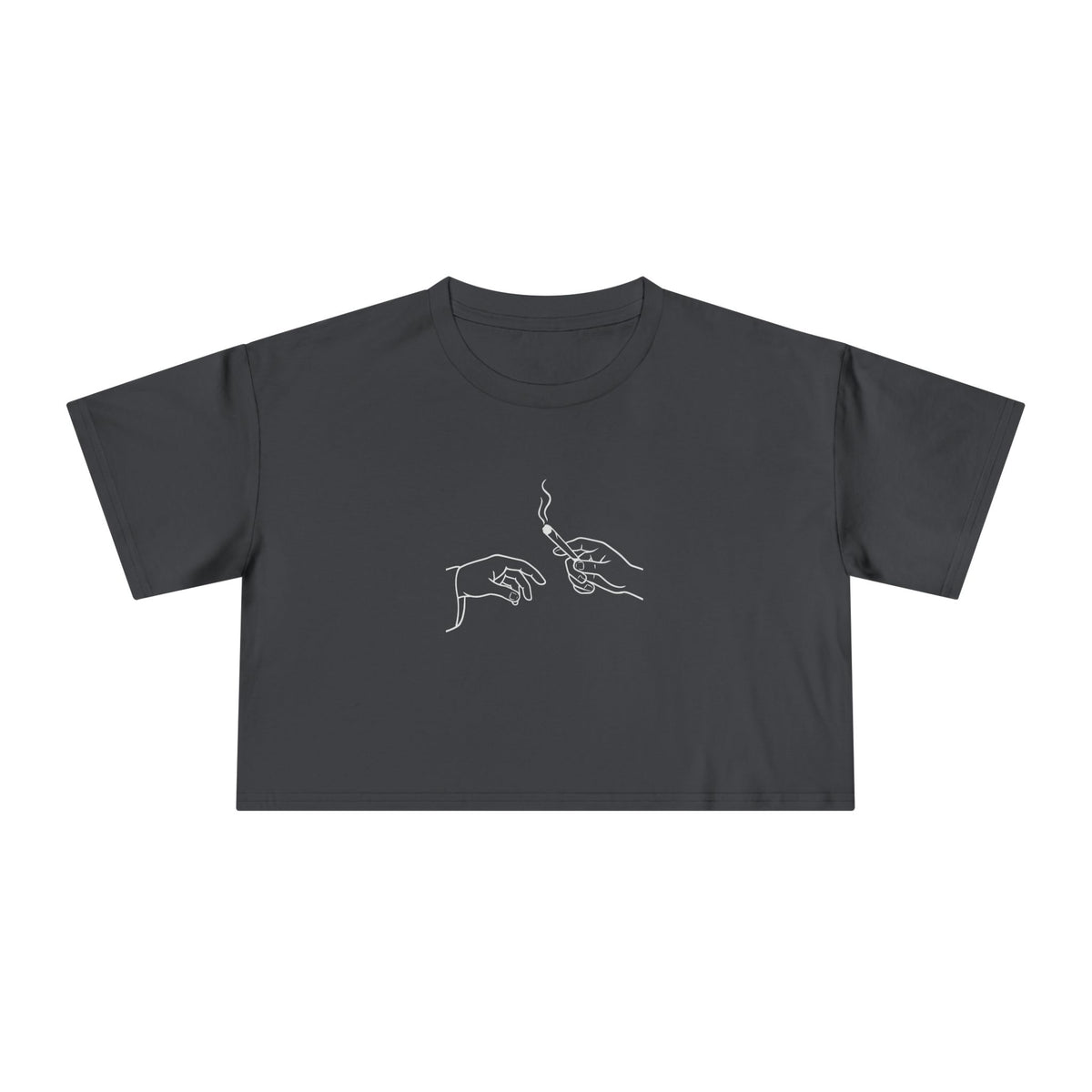 Creation of Adam High Society Crop Tee