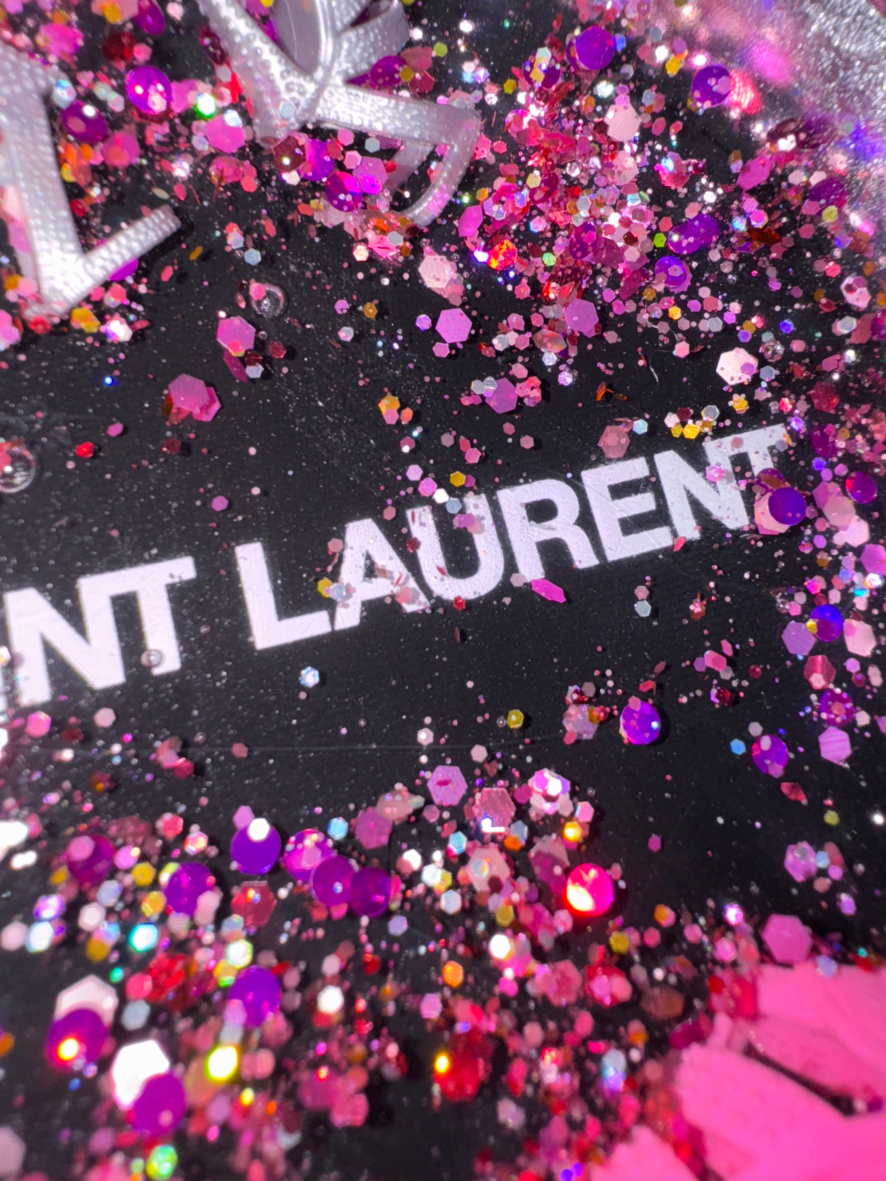 Saint Laurent Resin Ashtray – Limited Artistic Creation
