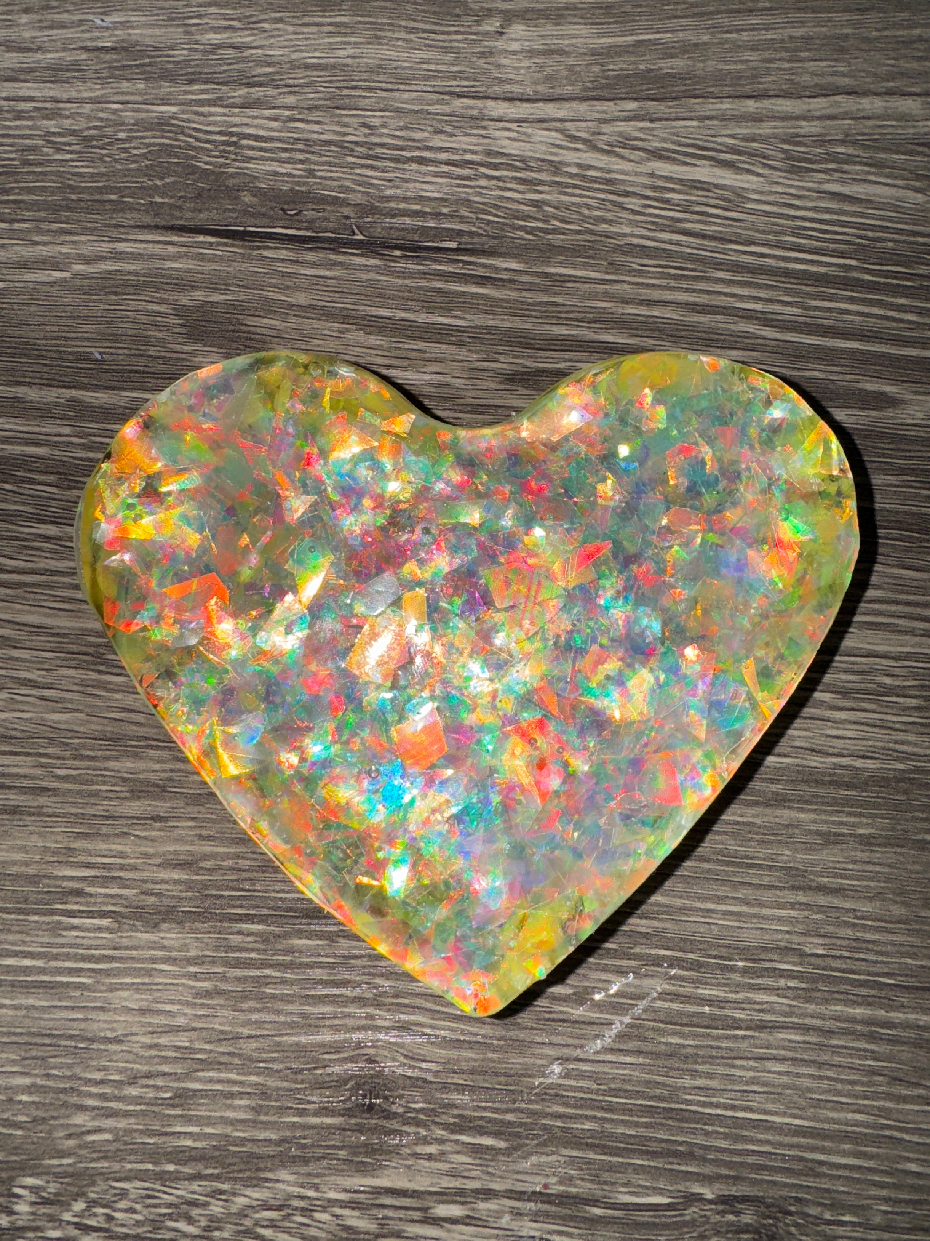 Yellow Heart heels Ashtray