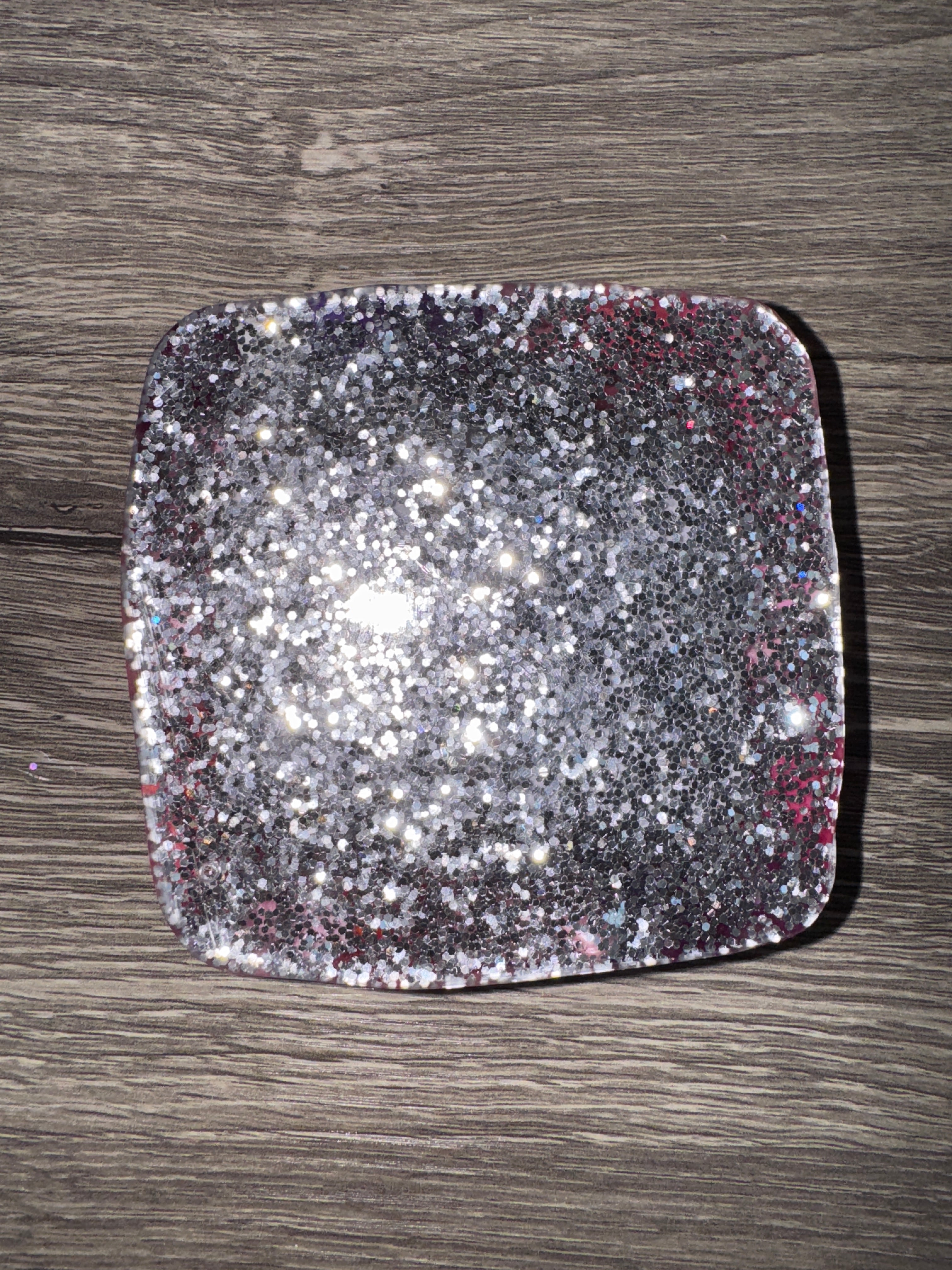 Pink & Purple 90s TV Resin Ashtray