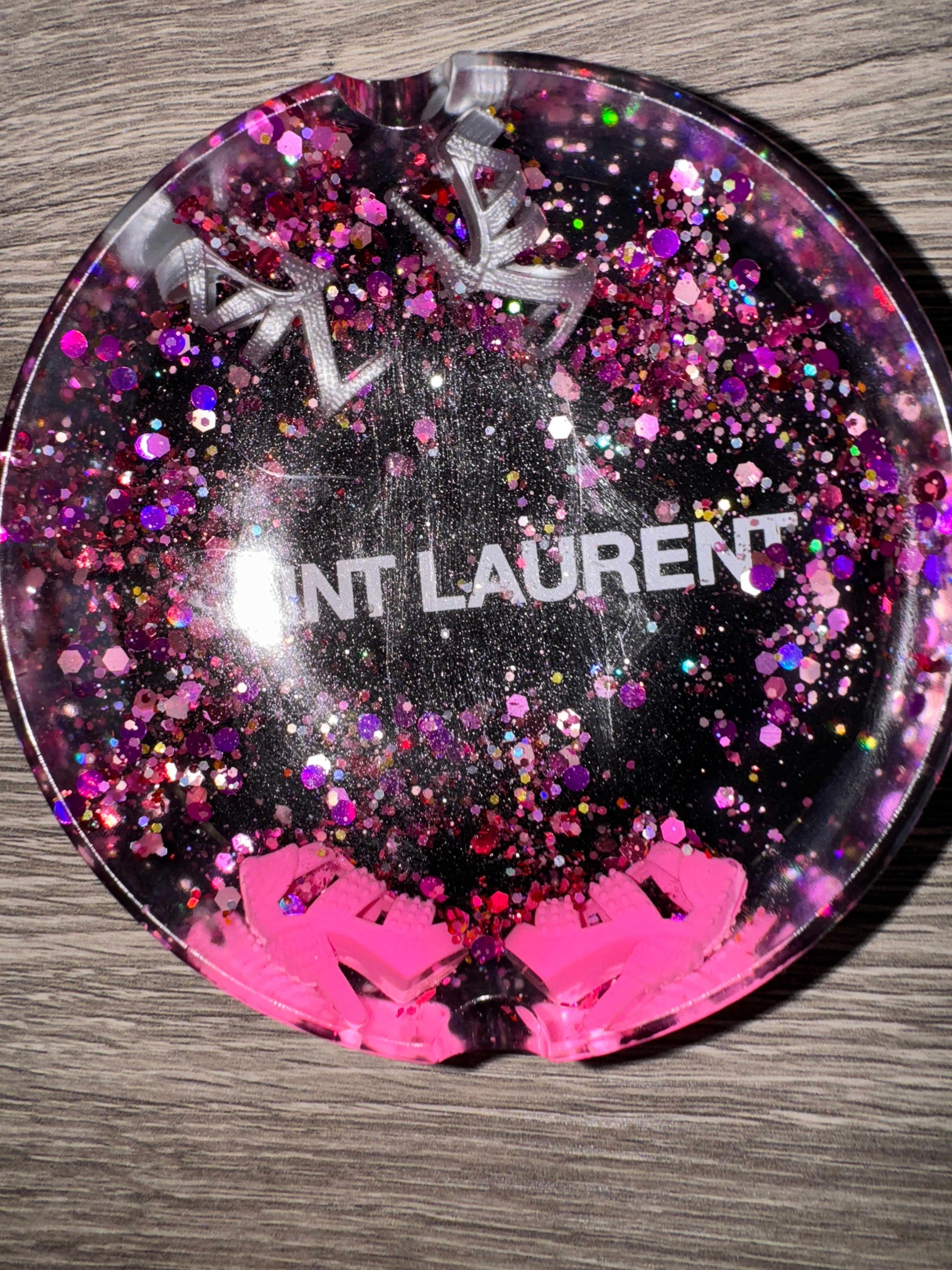 Saint Laurent Resin Ashtray – Limited Artistic Creation