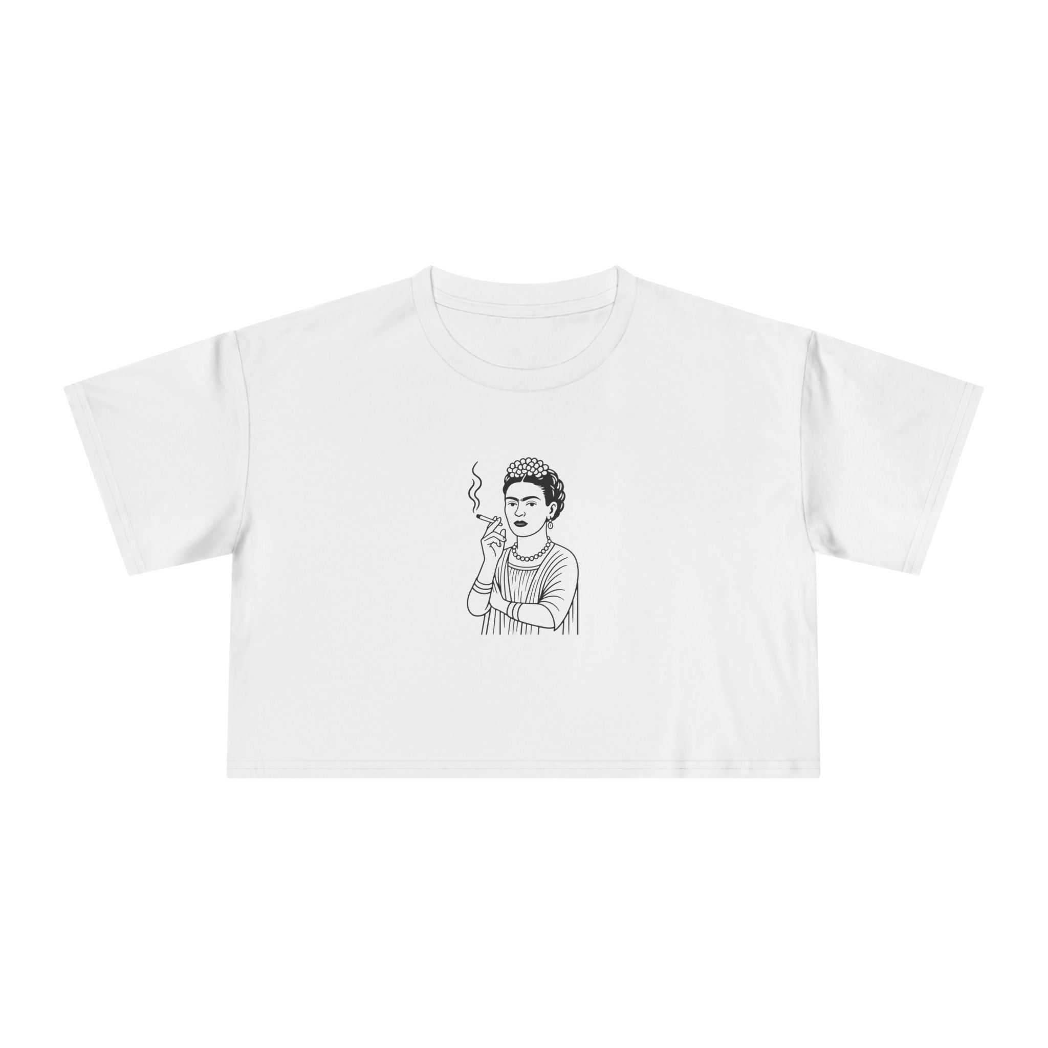 Blunt Frida - Iconic, Ironic and Lit - Women's Crop Tee
